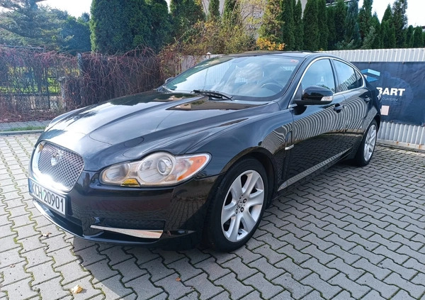 Jaguar XF cena 29950 przebieg: 199500, rok produkcji 2008 z Olkusz małe 352